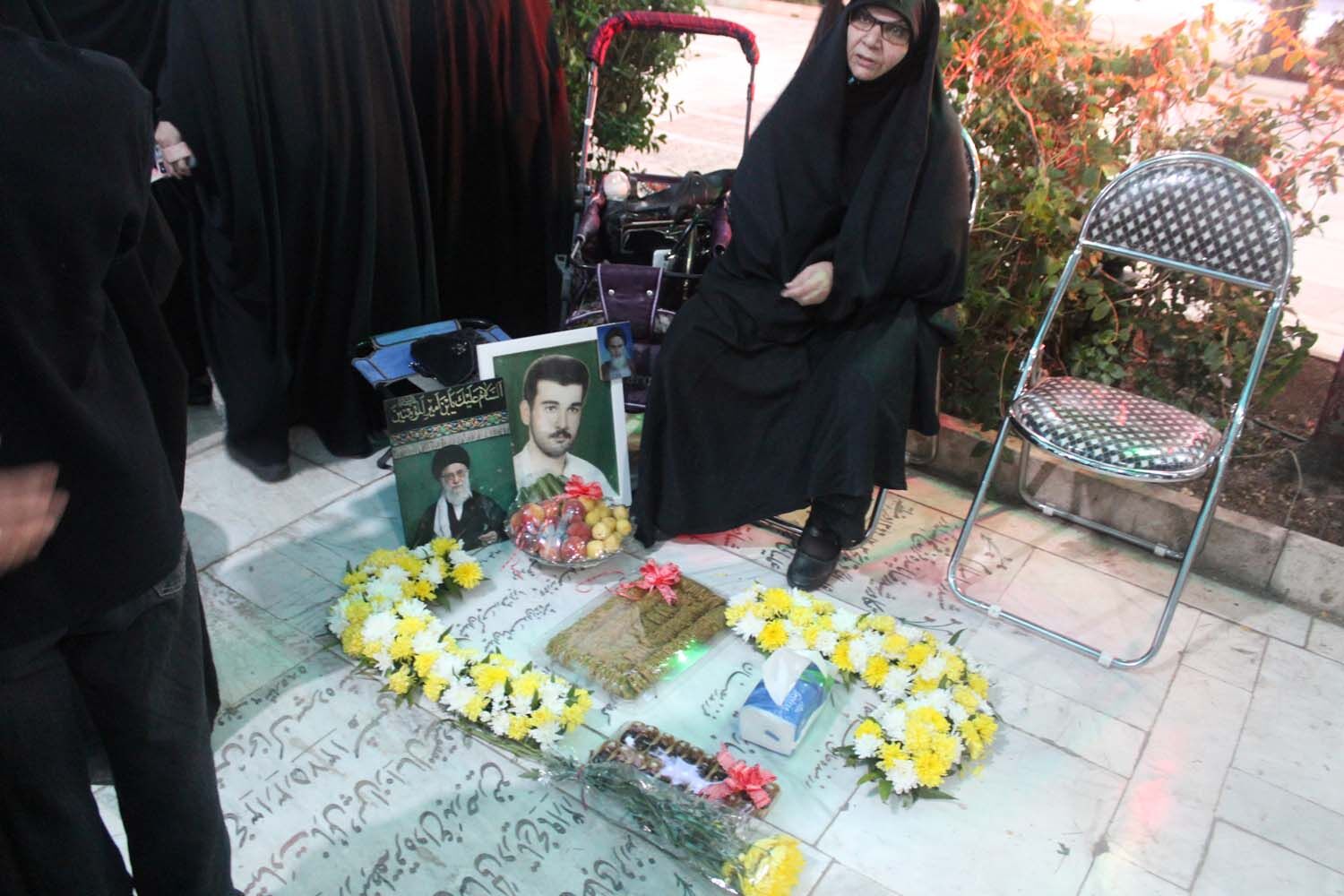 مراسم سالگرد جانباز شهید حسن جعفری در قم