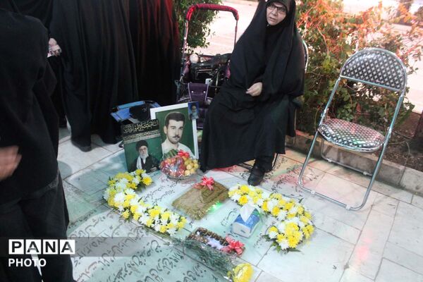 مراسم سالگرد جانباز شهید حسن جعفری در قم