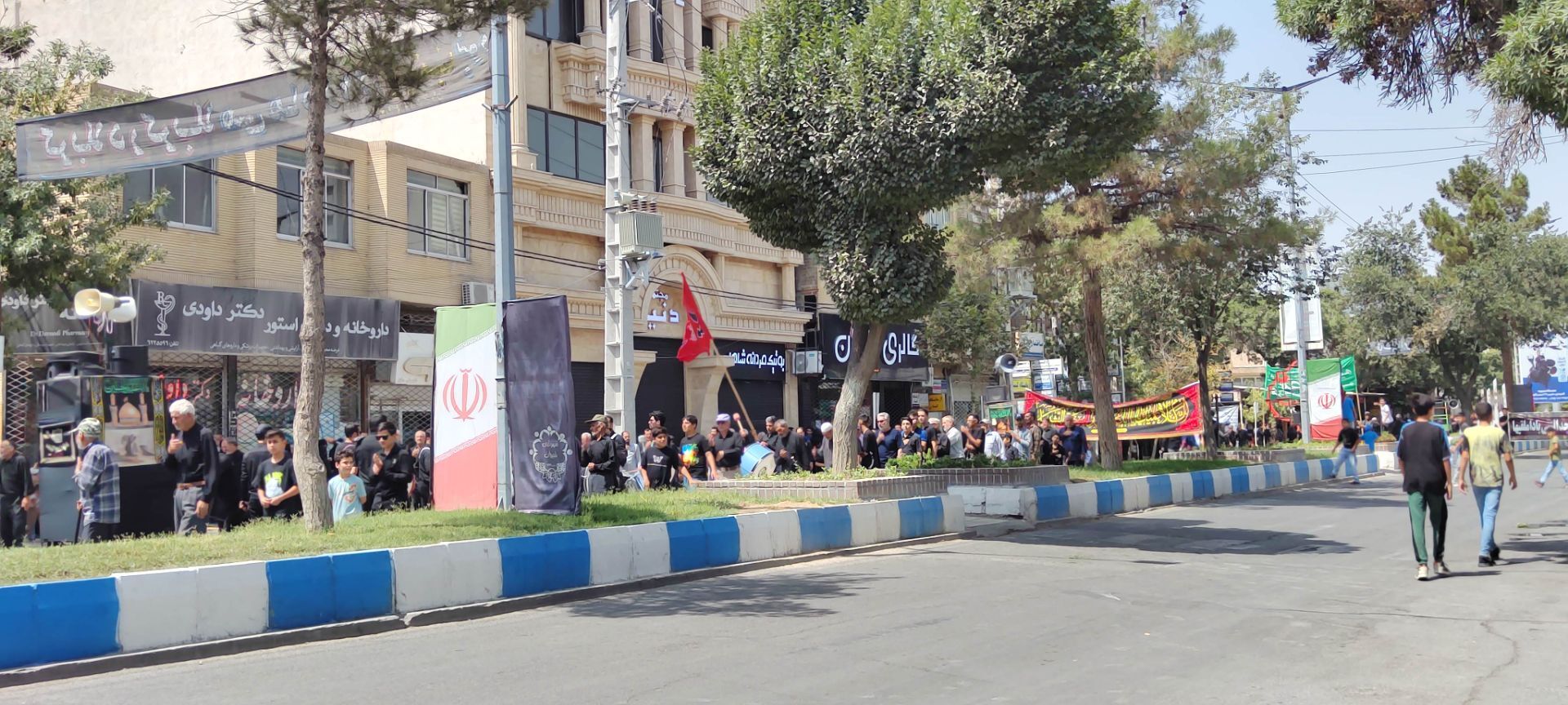 برگزاری مراسم عزاداری اربعین حسینی  در شیروان