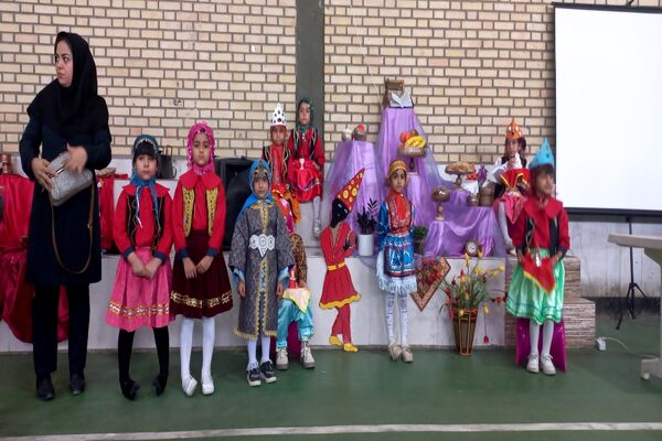 برگزاری جشنواره هویت‌های ملی اسلامی کودکستان‌های شهرستان فاروج