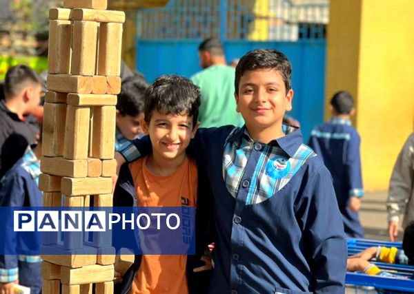 روز بازی و نشاط دانش‌آموزان در دبستان زنده‌یاد سیامک اسماعیلی قائمشهر