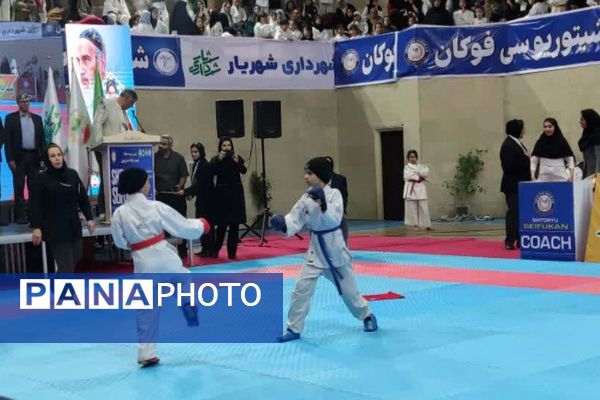 اولین دوره مسابقات قهرمانی کاراته استان تهران در رشته شیتوریو سی فوکان در شهریار