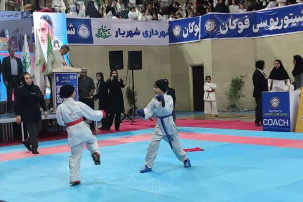 اولین دوره مسابقات قهرمانی کاراته استان تهران در رشته شیتوریو سی فوکان در شهریار