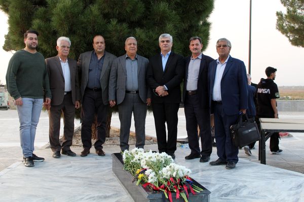 بیست و پنجمین سالگرد پهلوان یعقوبعلی شورورزی در آرامگاه مشاهیر نیشابور 