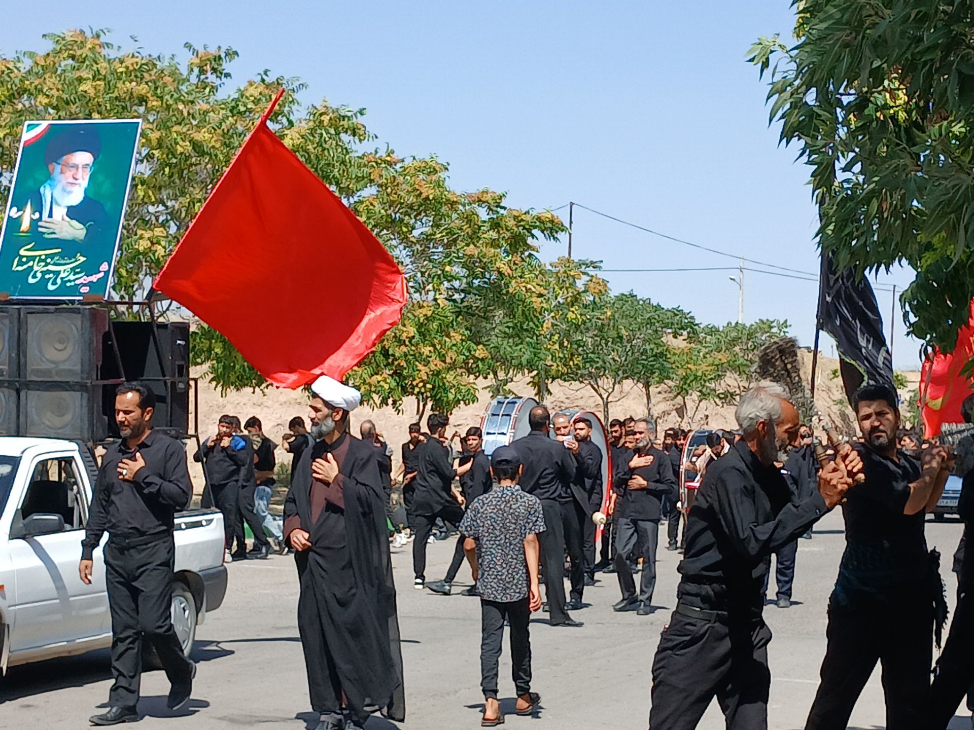 همدلی و ارادت به سیدالشهدا(ع) در تاسوعای حسینی