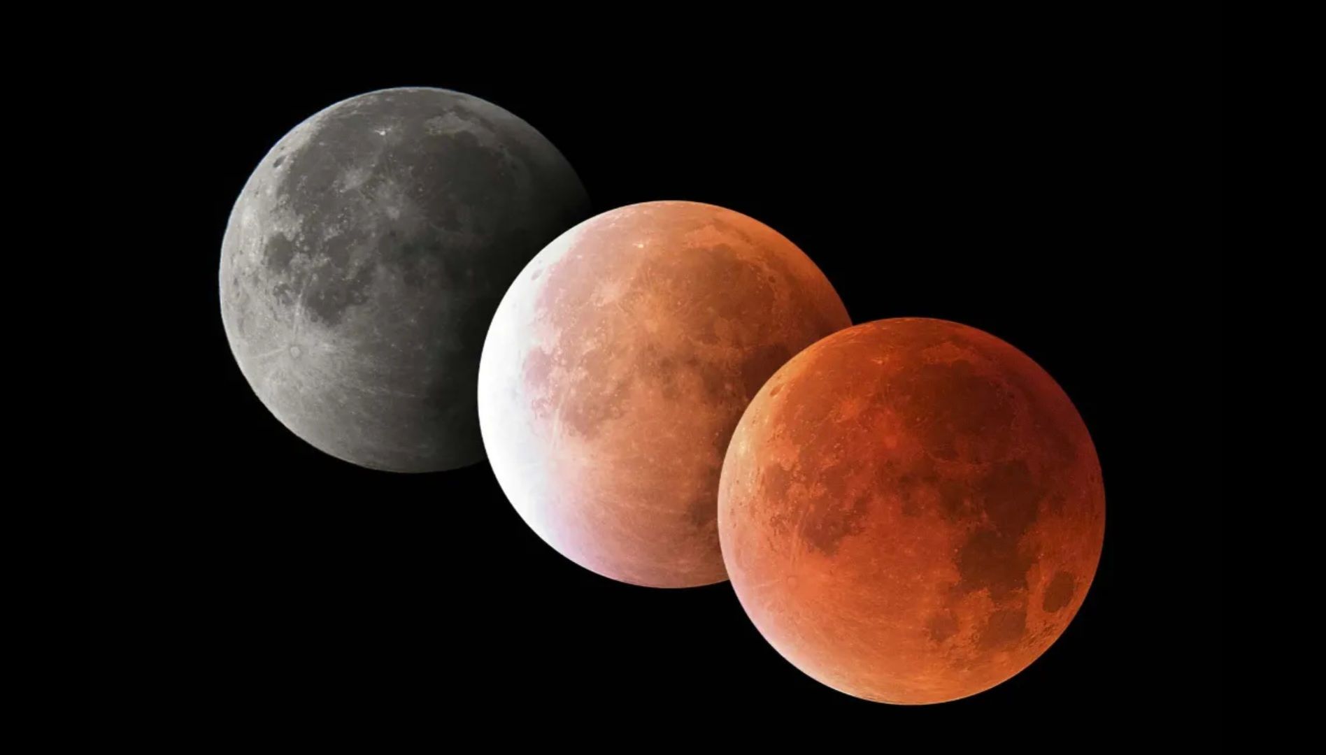 امشب ماه خونین آسمان ایران را رنگی می‌کند؛ پدیده نجومی نادر برای رصدگران