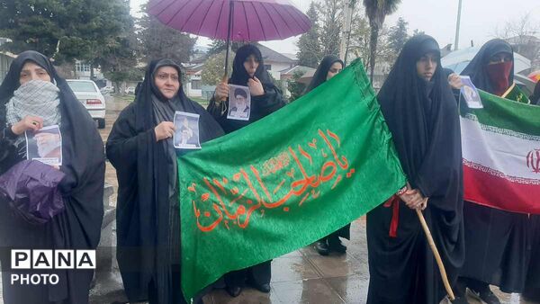 حضور پرشور تالشیان در راهپیمایی محکومیت جنایات آمریکایی-صهیونی