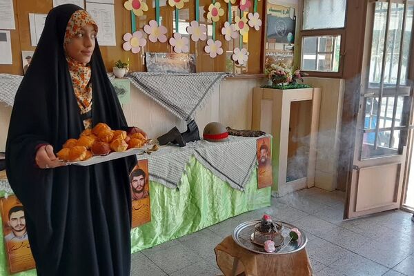 جشن جوانه ها در مدرسه حجاب شهرستان ورامین