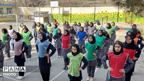 طنین فرهنگ پهلوانی در مدارس کرج