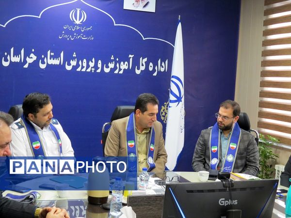 جلسه شورای برنامه‌ریزی سازمان دانش‌آموزی در اداره‌کل آموزش پرورش خراسان شمالی