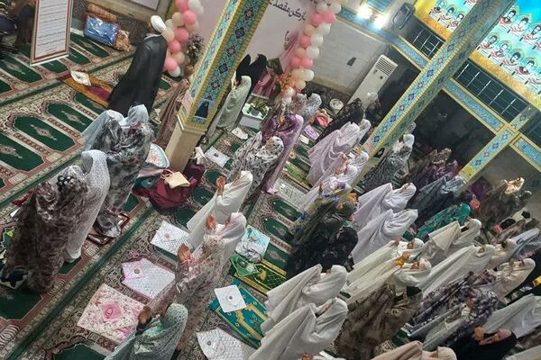 اعتکاف دختران شهرستان ورامین