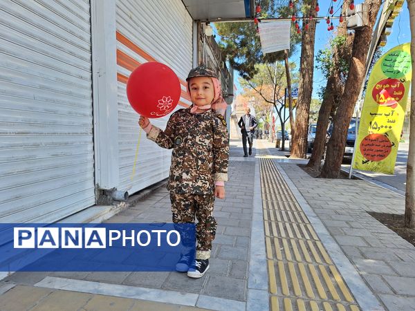 همبستگی مردم شهرستان گناباد در راهپیمایی روز قدس