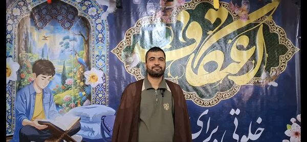 مراسم معنوی اعتکاف دانش‌آموزی در حسن‌آباد جرقویه علیا 