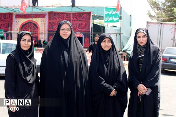 بازدید مشاور استاندار البرز از بخش‌های خدمت‌رسانی به زائران رهبر شهید