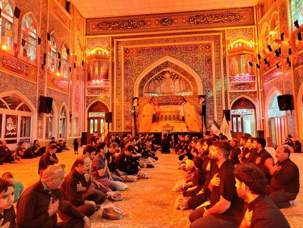 عزاداری شب یازدهم ماه محرم در تکیه ابوالفضلی 
