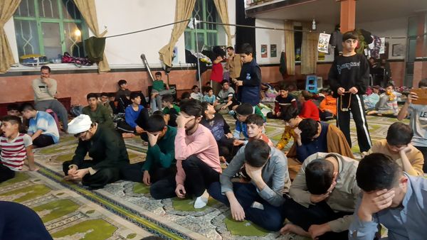 روز دوم اعتکاف پسران آشخانه 