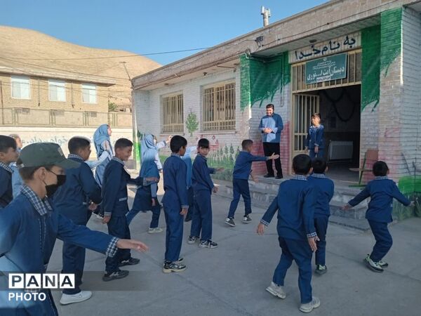  المپیاد ورزشی درون مدرسه ای آموزشگاه آیت الله نوری روستای مرزی سنگدیوار 