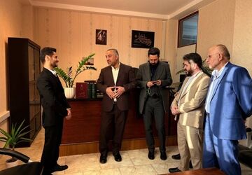کلنگ زنی ساختمان دادگاه بخش فندرسک
