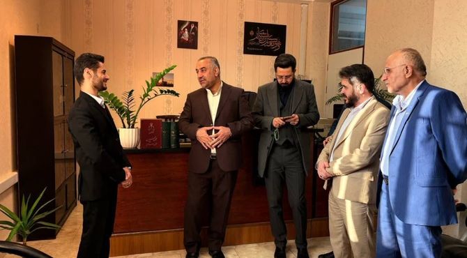 کلنگ زنی ساختمان دادگاه بخش فندرسک