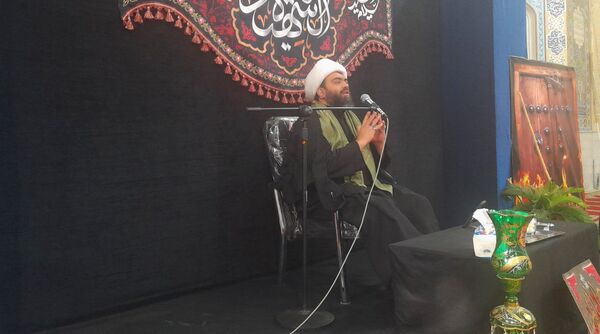 مراسم شهادت حضرت فاطمه در مسجد امام باقر(ع)
