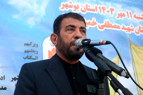 زنگ آغاز نصرالله در مدارس بوشهر