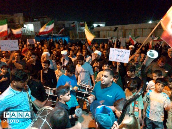حضور مردم همیشه در صحنه حاضر شهرستان کهنوج و ایجاد حماسه‌ای دیگر 