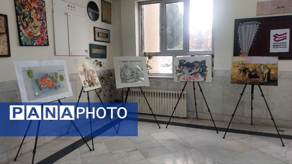 برگزاری جشنواره ماها(مدرسه آرمانی،هنر آسمانی) در هنرستان محمودیه بجنورد