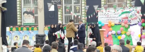 جشن سالروز پیروزی انقلاب اسلامی در  حسینیه روستای مهدی آباد خلیل آباد 