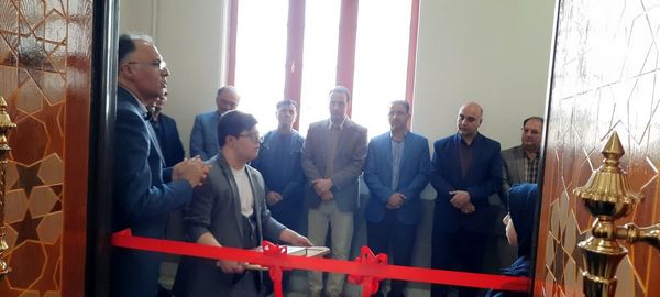 افتتاح نمازخانه هنرستان شبانه‌روزی کار و دانش خاص عبدالحسین تنباکوچی