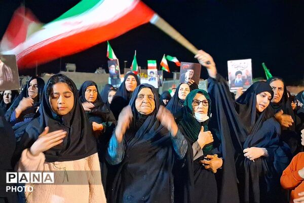 باشت غرق در سوگ و بیعت،وداع با امام و پیمان با رهبر