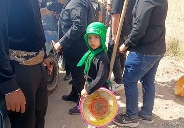 حال معنوی پیاده روی طریق الحسین(ع) در کهک قم