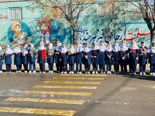 مراسم استقبال از شهید گمنام در شهرستان مه‌ولات