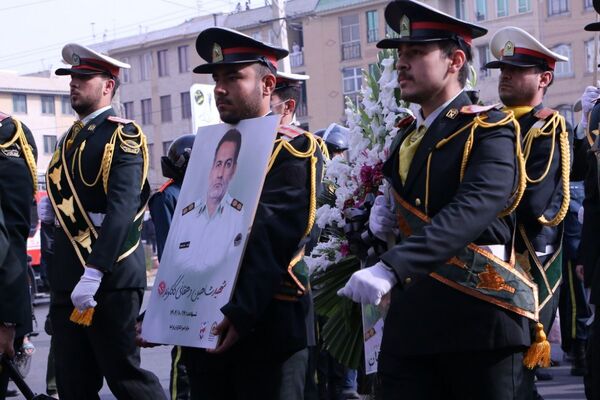 مراسم تشییع پیکر مطهر شهید والامقام شاهین دهقانی