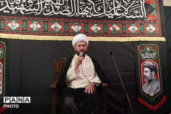 مراسم فاطمیه در مدارس شاهد علامه طباطبایی (ره) و نیلوفر رفیعی ناحیه دو شهرری 