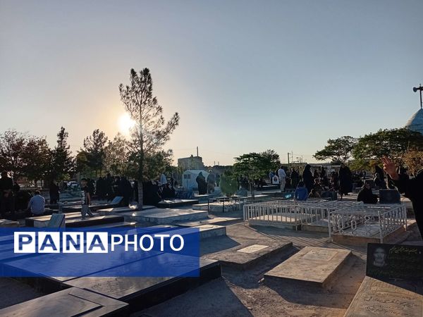 زیارت اهل قبور در روز شهادت امام حسن( ع) در کاشمر