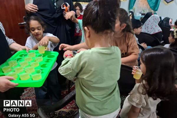 جشن عید غدیر در مسجد علی‌بن موسی‌الرضا خاورشهر 