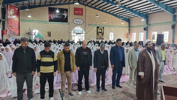 مراسم جشن عبادت ۲۵۰ دانش‌‎آموز پایه سوم مدارس ابتدایی دخترانه شهرستان رابر 