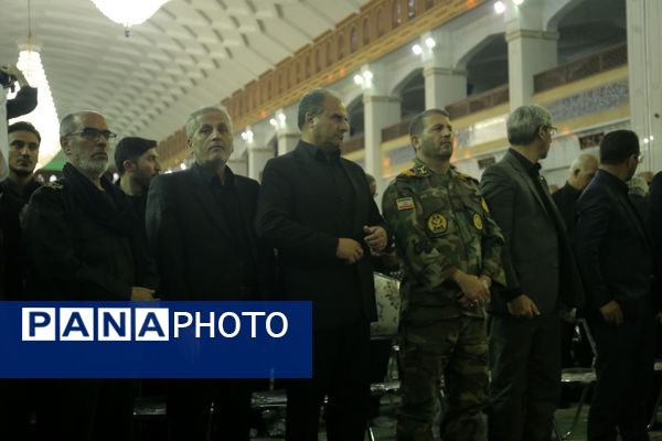 مراسم بزرگداشت شهدای اقتدار