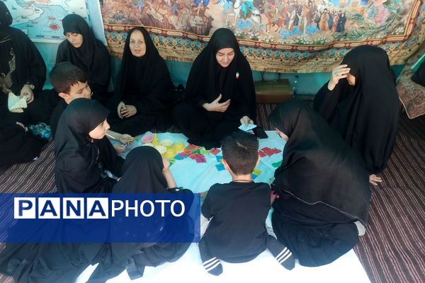 حضور کودکان و نوجوانان در راهپیمایی جاماندگان اربعین حسینی