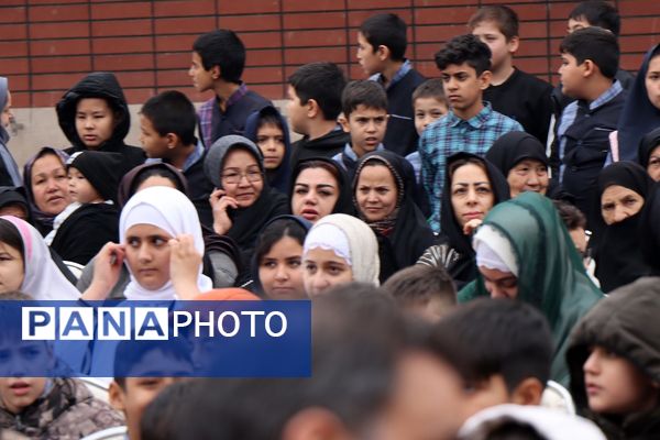 آیین افتتاحیه مدرسه امام حسن(ع) منطقه کهریزک 