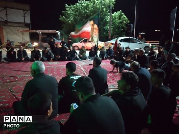 شب عاشورا به نام  و یادحسین در شهر بار