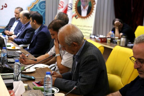 نشست خبری مدیرکل نوسازی، توسعه و تجهیز مدارس آذربایجان شرقی