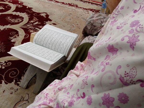 مراسم اعتکاف در مسجد ام البنین (س)