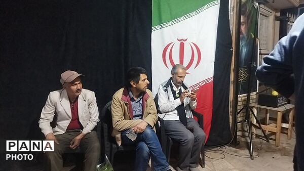 گذری بر موکب فلکه ایران نیشابور در چهل و چهارمین شب از اجتماعات مردمی 