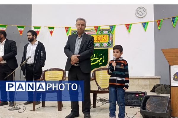 شادی سربازان ظهور در جشن نیمه شعبان