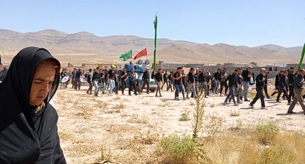 سوگواری سالار شهیدان امام حسین (ع) در روستای گزکوه 