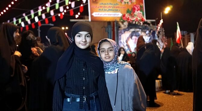 اجرای چالش «برای چه می‌جنگیم» در راهپیمایی