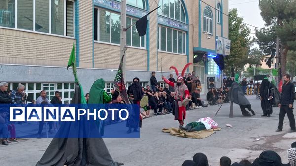 مراسم شبیه خوانی روز عاشورا در نیشابور