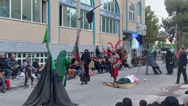 مراسم شبیه خوانی روز عاشورا در نیشابور
