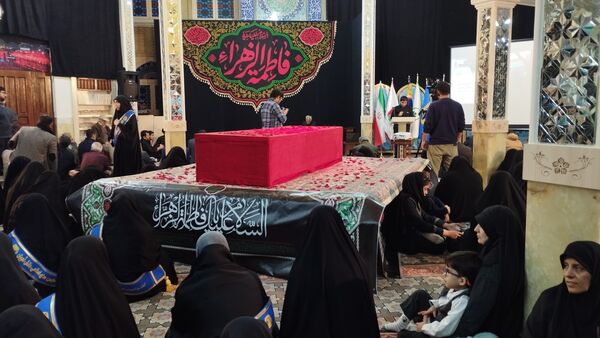 وداع با پیکر شهید گمنام 